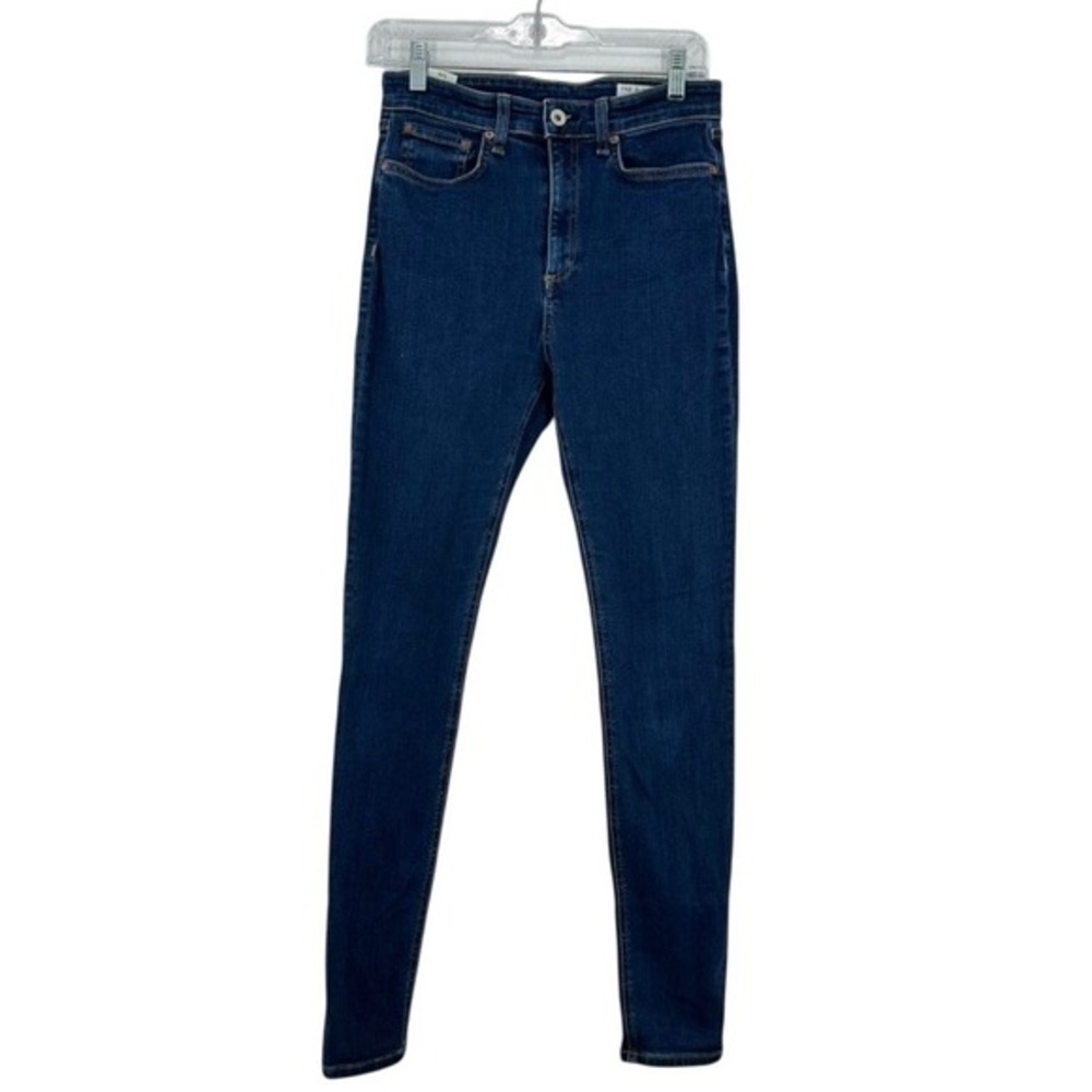 Rag & Bone Women's Size 27 Dark Wash High Rise Skinny Jeans Classic Denim Pants